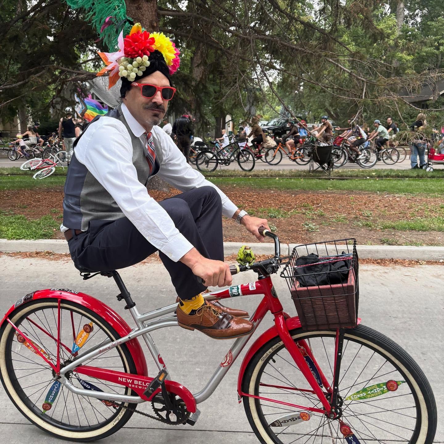 Mike Woodard at Tour de Fat